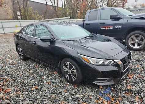 2021 Nissan Sentra Sv z USA, uszkodzony, nr VIN 3N1AB8CV1MY207080